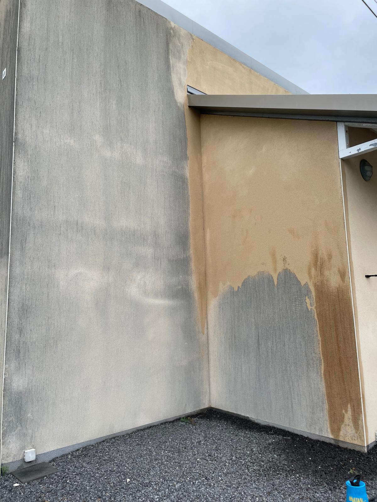 Facade pendant Peinture